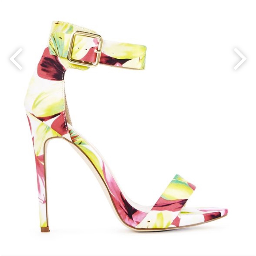 Claire Heeled Sandal with an Ankle Strap
